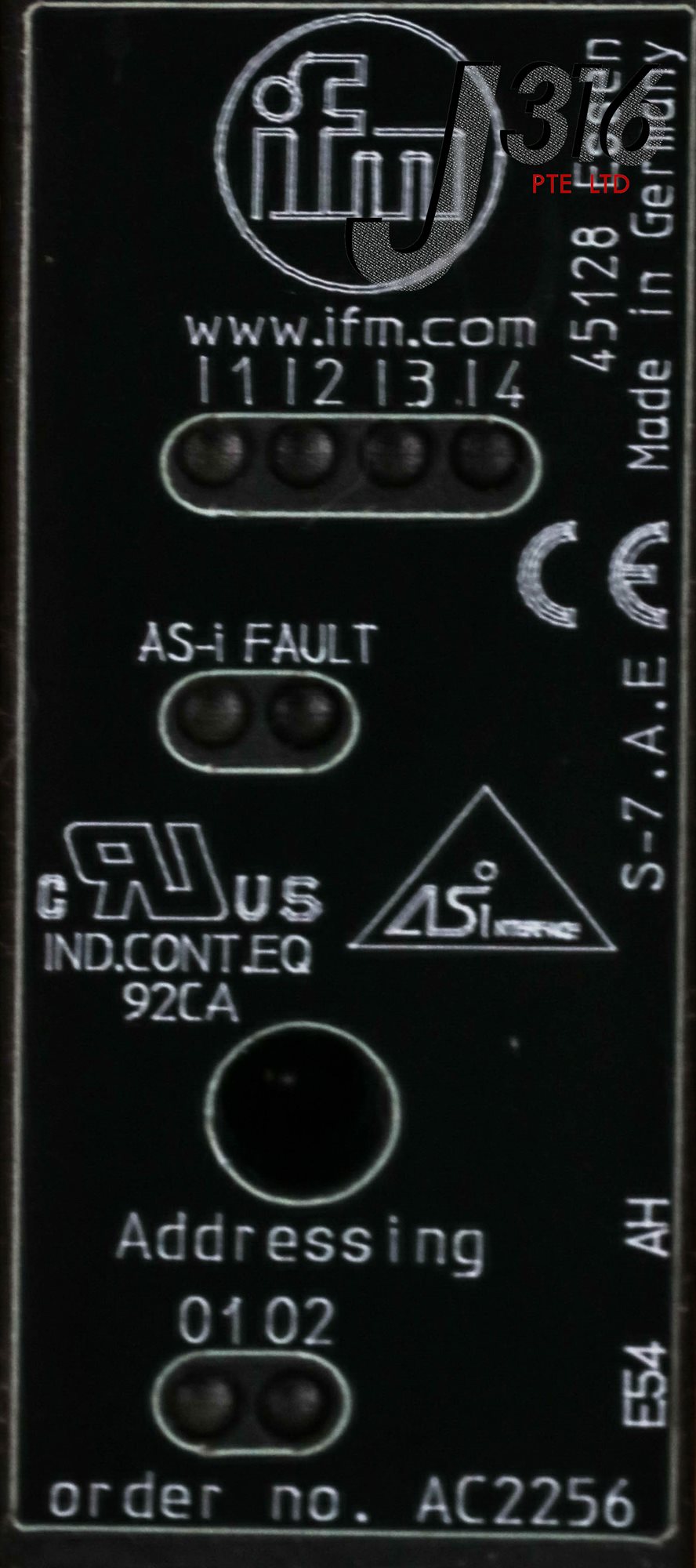 【s】 13547 IFM AS-INTERFACE CONTROL CABINET MODULE AC2256 | eBay